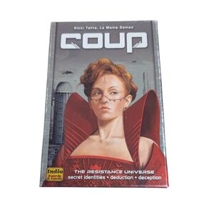 Coup Card Game The Resistance Universe Dystopian Futuristic Sci Fi Card Game